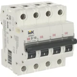 IEK ARMAT Автоматический выключатель M10N 4P D 10А
