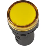 IEK Лампа AD16DS(LED)матрица d=16мм желтый 12В AC/DC