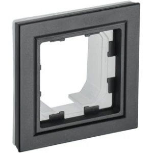 IEK BRITE Рамка 1-местная IP44 РУ-1-БрЧ-44 черный - BR-M12-44-K02 IEK BRITE Рамка 1-местная IP44 РУ-1-БрЧ-44 черный - BR-M12-44-K02
