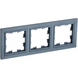 IEK BRITE Рамка 3-местная РУ-3-БрМ маренго - BR-M32-K35 IEK BRITE Рамка 3-местная РУ-3-БрМ маренго - BR-M32-K35