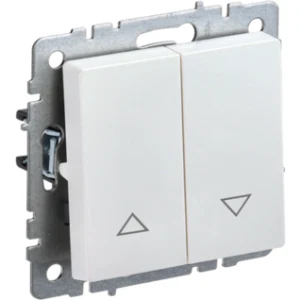 IEK BRITE Выключатель жалюзи 10А ВС10-1-5-БрЖ жемчуг - BR-V15-0-10-K36 IEK BRITE Выключатель жалюзи 10А ВС10-1-5-БрЖ жемчуг - BR-V15-0-10-K36