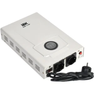 IEK Стабилизатор напряжения настенный SLIM 1,5кВА - IVS22-1-D15-09 IEK Стабилизатор напряжения настенный SLIM 1,5кВА - IVS22-1-D15-09