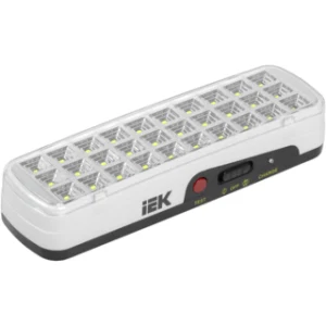 IEK Светильник светодиодный аккумулятор/сеть ДБА 3926-П 3ч 3Вт - LDBA0-3926-30-K02 IEK Светильник светодиодный аккумулятор/сеть ДБА 3926-П 3ч 3Вт - LDBA0-3926-30-K02