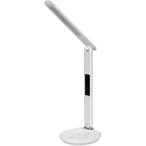 IEK LIGHTING Светильник светодиодный настольный 2011 7Вт на подставке QI-заряд USB-выход кожа белый - LDNL0-2011-1-QI-7-K01 IEK LIGHTING Светильник светодиодный настольный 2011 7Вт на подставке QI-заряд USB-выход кожа белый - LDNL0-2011-1-QI-7-K01