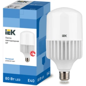 IEK Лампа светодиодная HP 80Вт 230В 6500К E40 - LLE-HP-80-230-65-E40 IEK Лампа светодиодная HP 80Вт 230В 6500К E40 - LLE-HP-80-230-65-E40