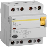 IEK Выключатель дифференциальный (УЗО) ВД1-63 4Р 32А 300мА