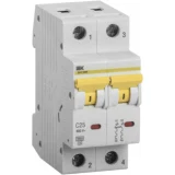 IEK Автоматический выключатель ВА47-60M 2Р 25А 6кА С