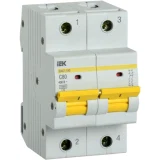IEK Автоматический выключатель ВА47-150 2Р 80А 15кА C