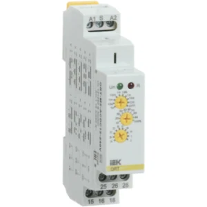 IEK Реле времени ORT многофункциональное 2 контакта 12-240В AC/DC - ORT-M2-ACDC12-240V IEK Реле времени ORT многофункциональное 2 контакта 12-240В AC/DC - ORT-M2-ACDC12-240V