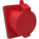 IEK Розетка встраиваемая ССИ-424 32А-6ч/380-415В 3Р+PЕ IP44 MAGNUM