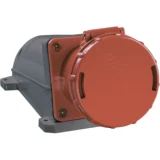 IEK Розетка стационарная ССИ-135 3Р+РЕ+N 63А 380-415В IP54