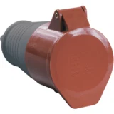 IEK Розетка переносная ССИ-214 3Р+РЕ 16А 380-415В IP44