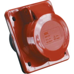 IEK Розетка стационарная скрытая ССИ-414 3Р+Е 16А 380-415В IP44 - PSR42-016-4 IEK Розетка стационарная скрытая ССИ-414 3Р+Е 16А 380-415В IP44 - PSR42-016-4