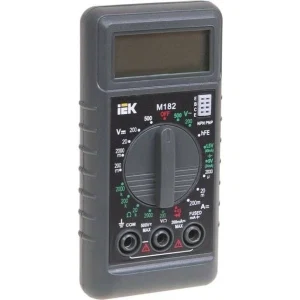 IEK Мультиметр цифровой COMPACT M182 - TMD-1S-182 IEK Мультиметр цифровой COMPACT M182 - TMD-1S-182