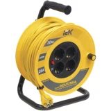 IEK Катушка УК30 с термозащитой 4 места 2P+PE/30м 3х1,5мм2 INDUSTRIAL
